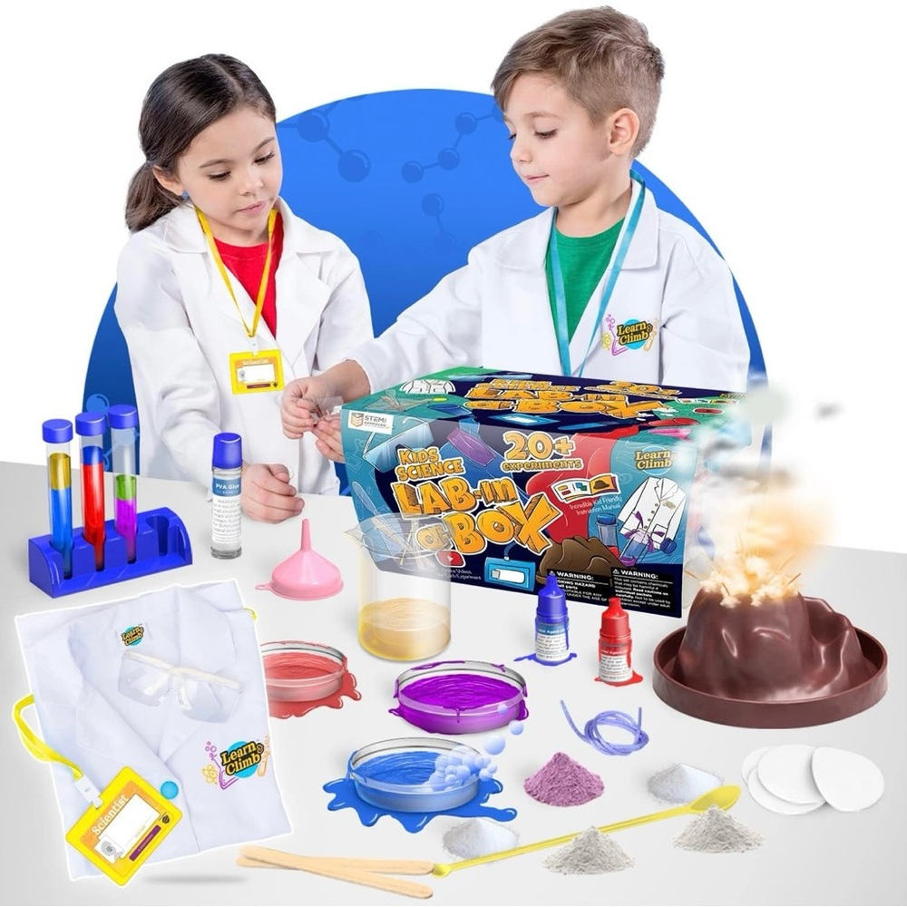 NWT Kids Science‎ Lab Kit with White Lab Coats